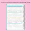 1403 Persian Daily Planner Calendar Notebook Model Cactus