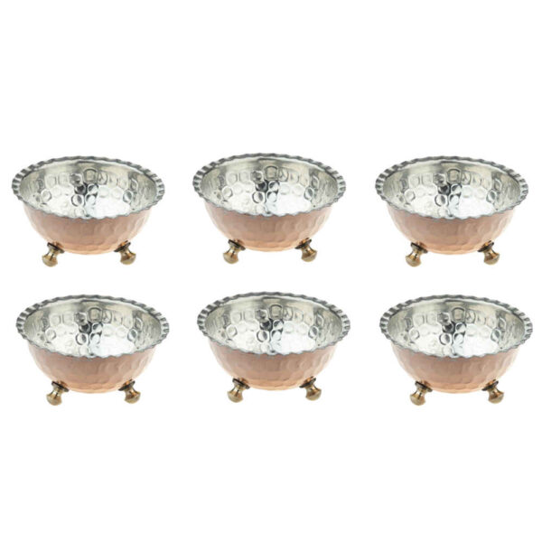 Copper Haftseen Set Dishes suitable for Nowruz Celebration Borna
