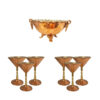 Copper Haftseen Set Dishes suitable for Nowruz Celebration Hosna