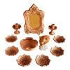 Haftseen Set Dishes with Mirror suitable for Nowruz Azin (10 Pcs)