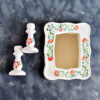 Haftseen Set Dishes with Mirror suitable for Nowruz Bahari (10 Pcs)
