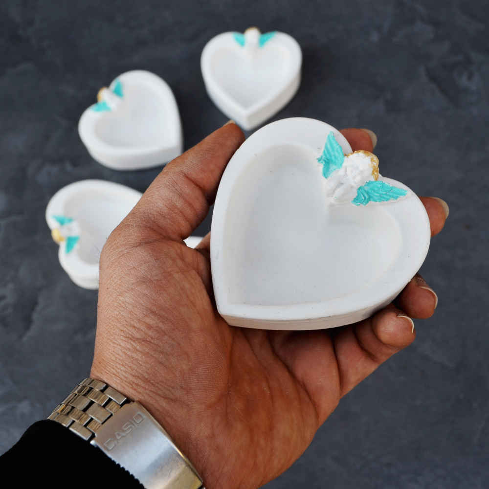 Haftseen Set Dishes with Mirror suitable for Nowruz Ghalb (6 Pcs)