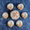 Haftseen Set Dishes with Mirror suitable for Nowruz Golbahar (10 Pcs)