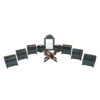 Haftseen Set Dishes with Mirror suitable for Nowruz Noghte Koob