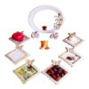 Haftseen Set Dishes with Mirror suitable for Nowruz Parvaneh (10 Pcs)