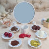 Haftseen Set Dishes with Mirror suitable for Nowruz Sadaf