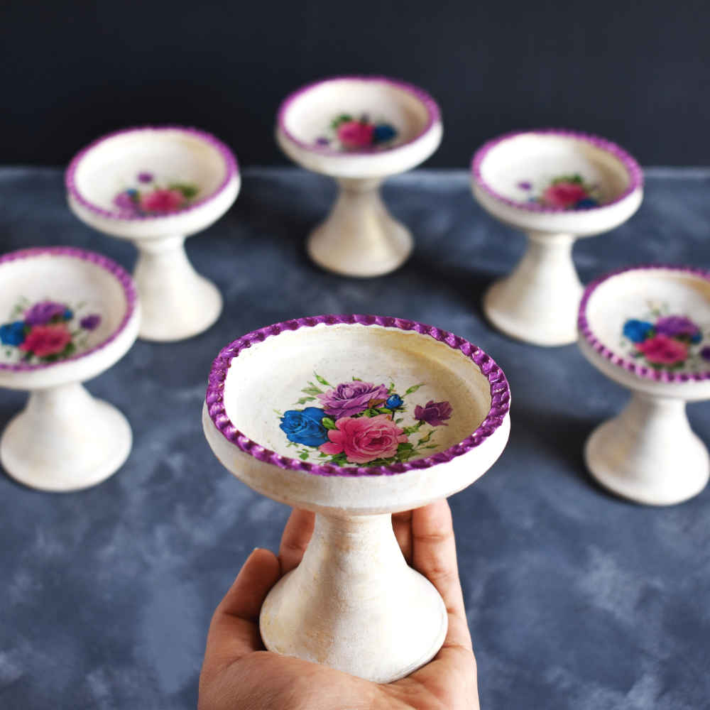 Haftseen Set Dishes with Mirror suitable for Nowruz Targol (11 Pcs)