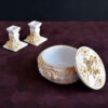 Haftseen Set Dishes with Mirror suitable for Nowruz Zar Negar (10 Pcs)