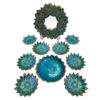 Haftseen Set Dishes with Mirror suitable for Nowruz Mahya