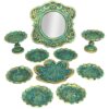 Haftseen Set Dishes with Mirror suitable for Nowruz Orsi