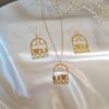 Persian Morghe Amin Jewelry Set Model Bita