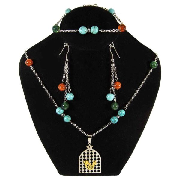 Persian Morghe Amin Jewelry Set Model Aviz