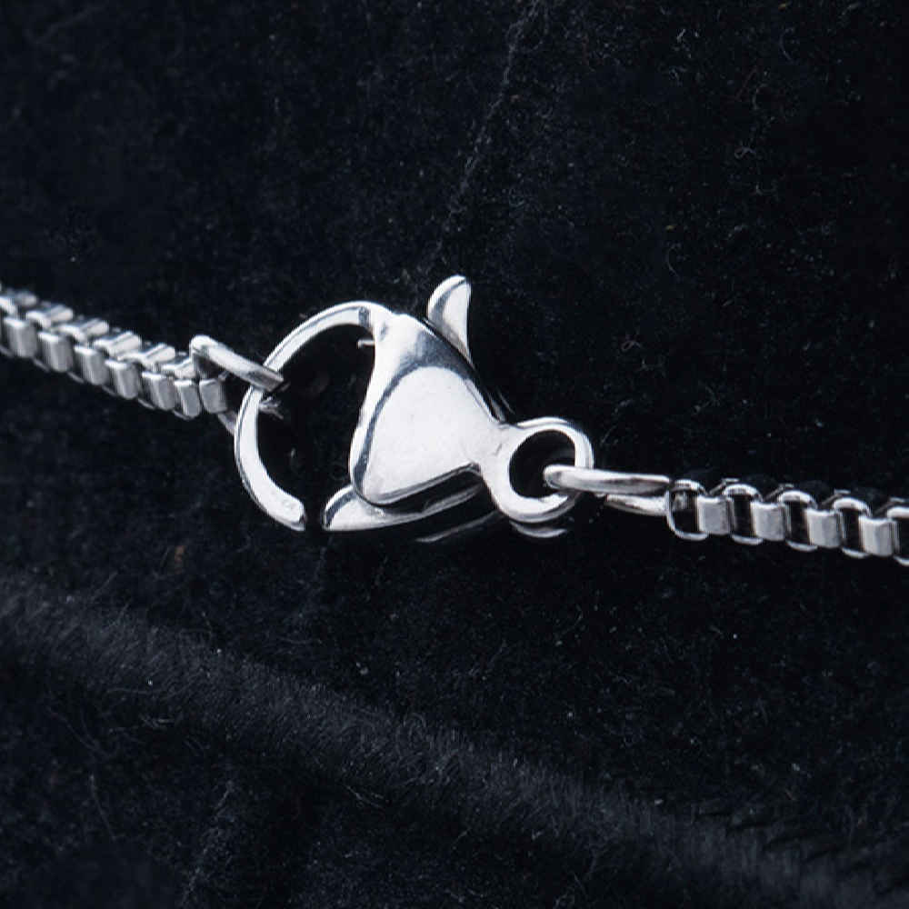 Persian Steel Necklace Minimalist for Women Morghe Amin