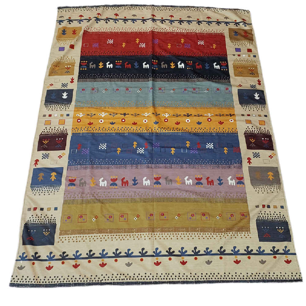 Large Boho Persian Style Indoor Floor Mat Traditional