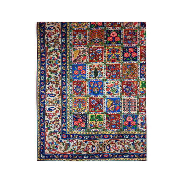 Large Boho Persian Style Indoor Floor Mat Kheshti