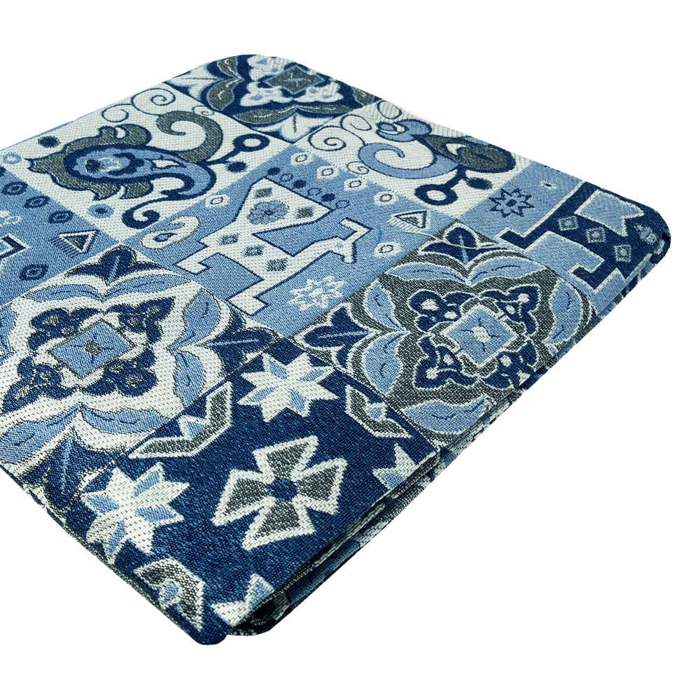 Large Boho Persian Style Indoor Floor Mat Sky