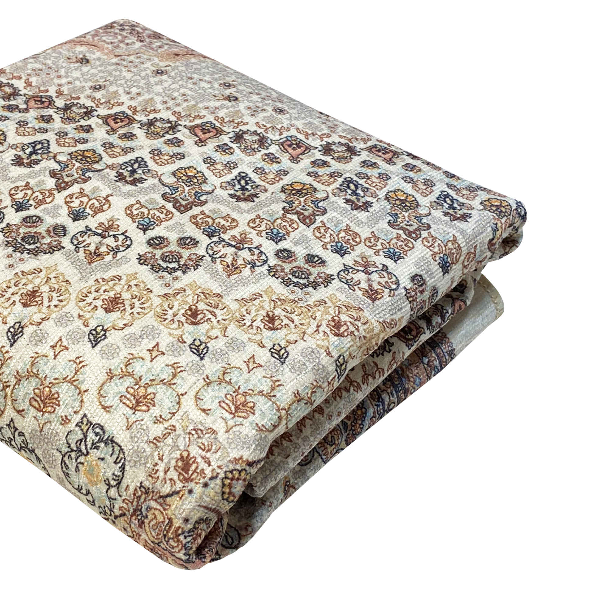 Large Boho Persian Style Indoor Floor Mat Zarbaf