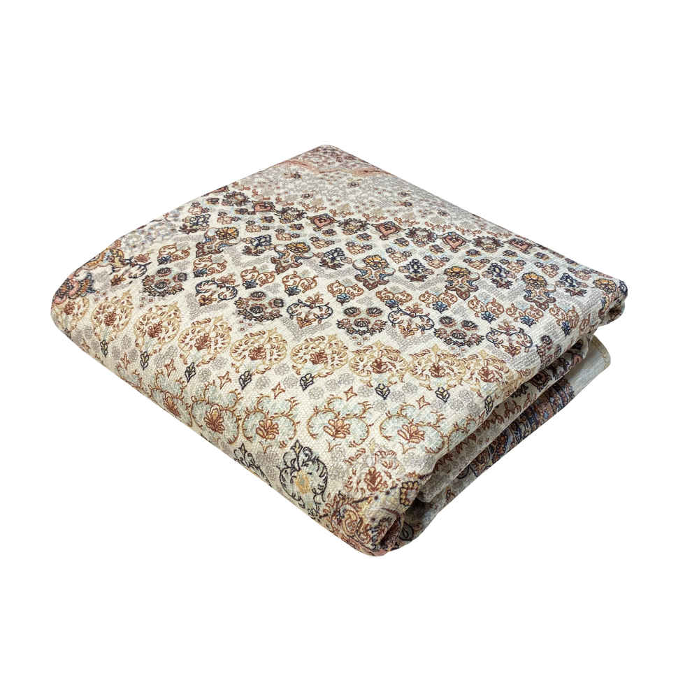 Large Boho Persian Style Indoor Floor Mat Zarbaf