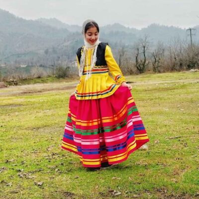 Persian Gilani Girl’s Traditional Clothing Set