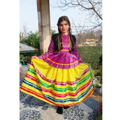 Persian Girl’s Traditional Gilaki Clothing Set