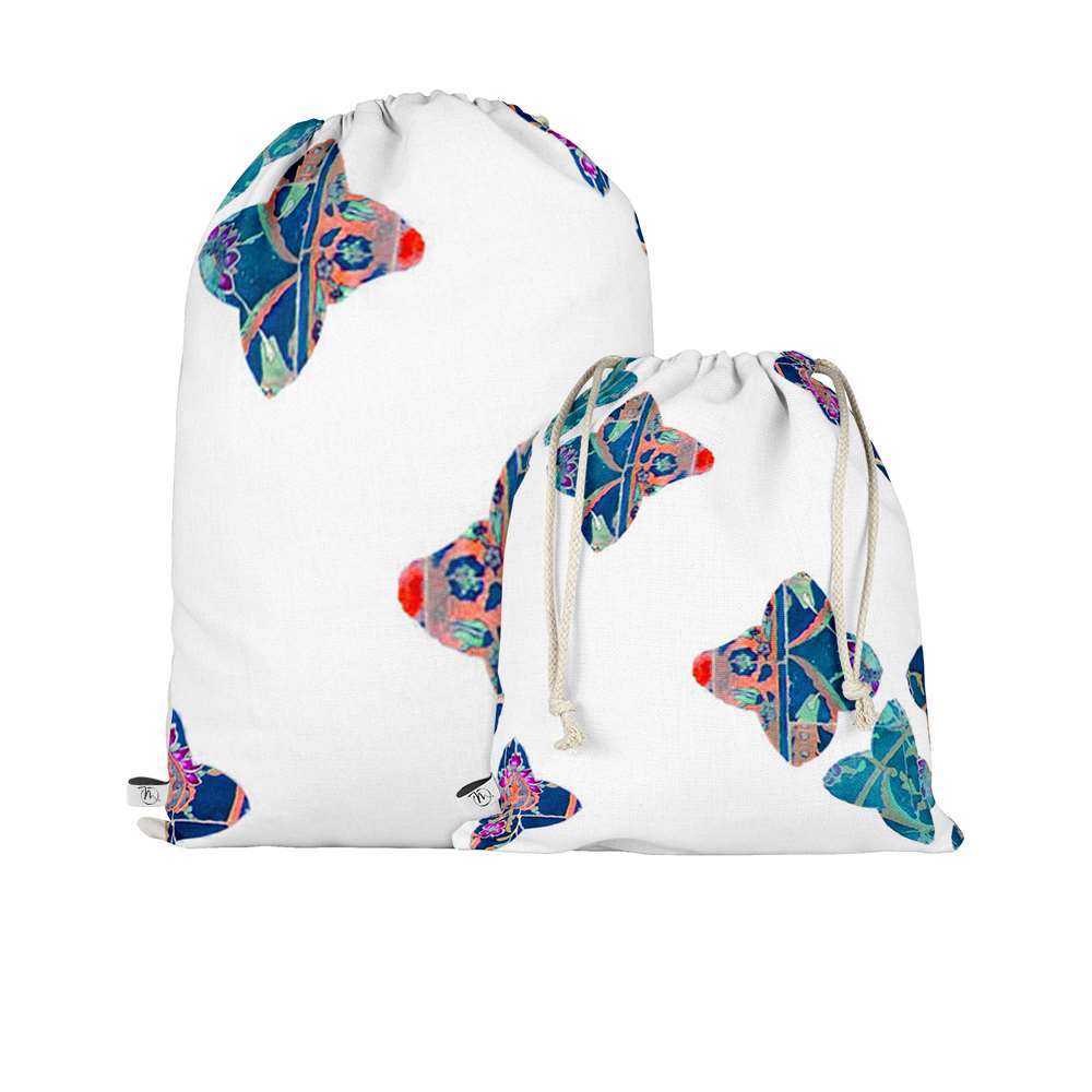 Persian Gym Drawstring Bag Model Naghashi