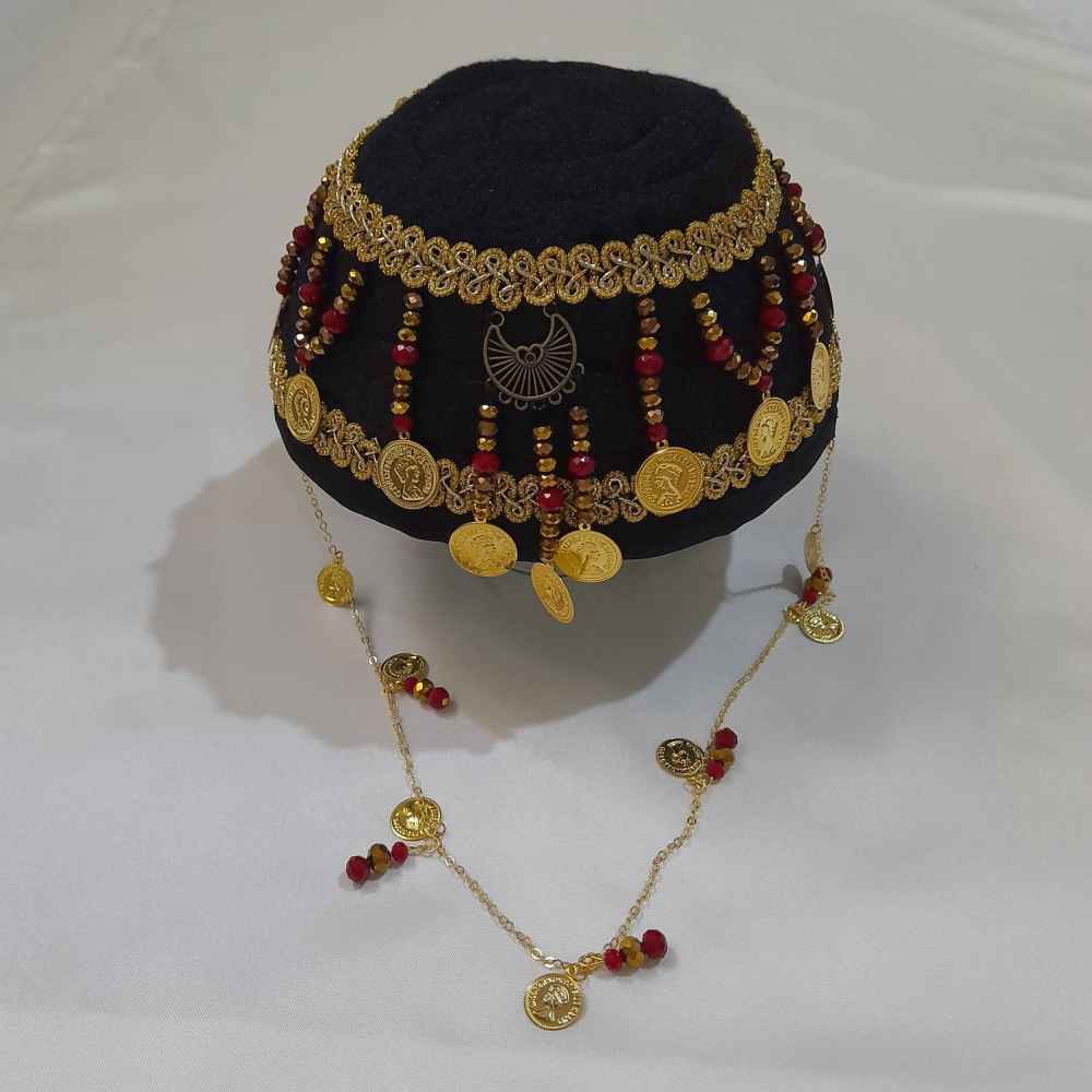 Handcrafted Persian Ethnic Hat – Hamadan Roja