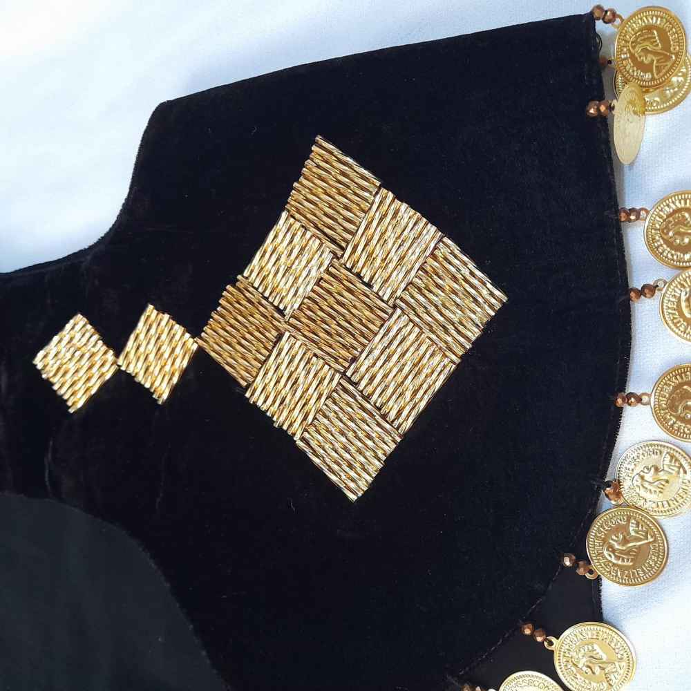 Persian Handwoven Waistcoat Model Poolak