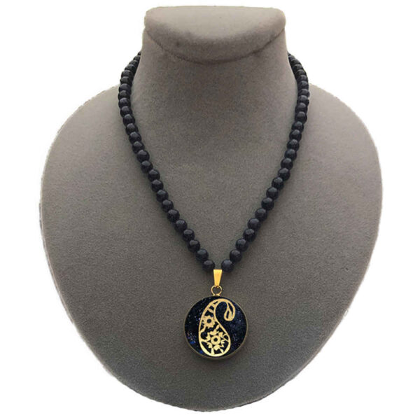 Persian Gold Plated Necklace Boteh Jegheh