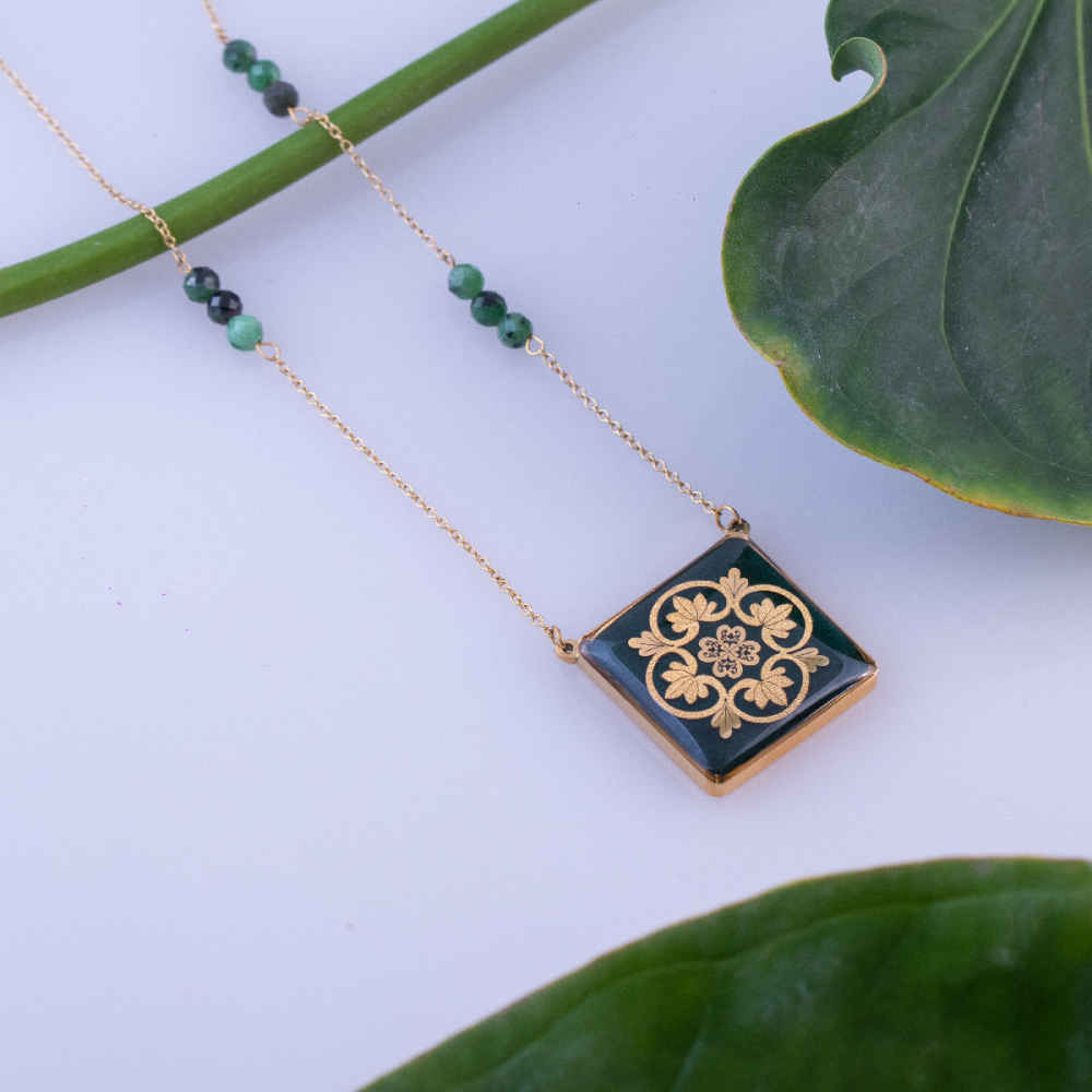 Persian Gold Plated Necklace Chance