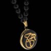 Persian Gold Plated Necklace Hich Calligraphy