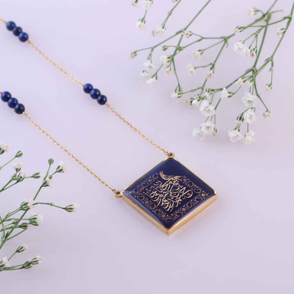 Persian Gold Plated Necklace Homa
