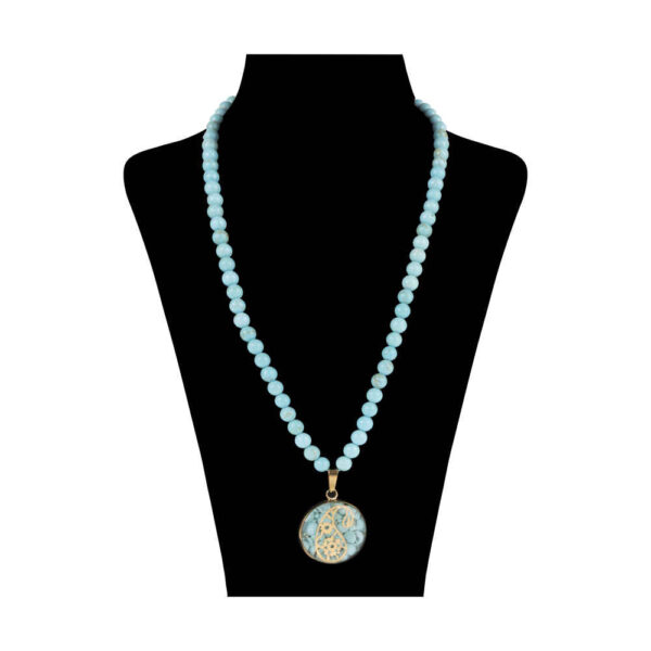 Persian Gold Plated Necklace Paisley