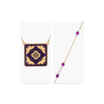 Persian Gold Plated Necklace Parvaneh