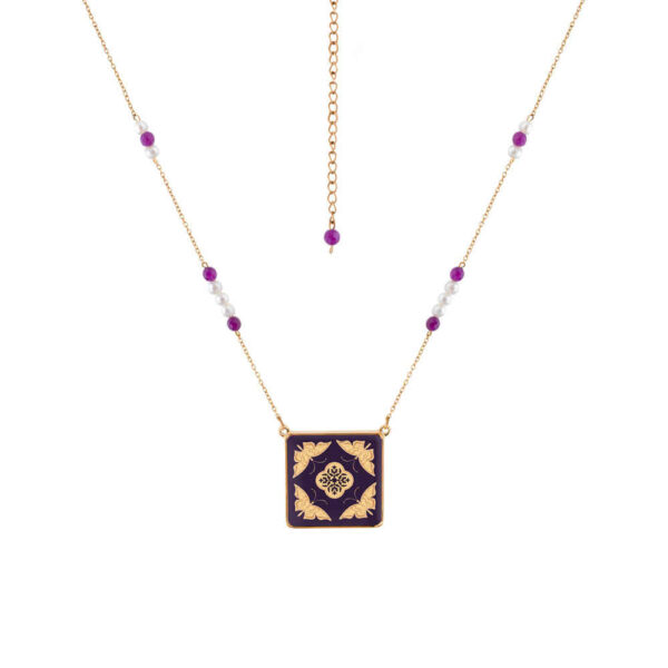 Persian Gold Plated Necklace Parvaneh