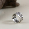 Filigree Silver Ring Artisan for Women Infinity