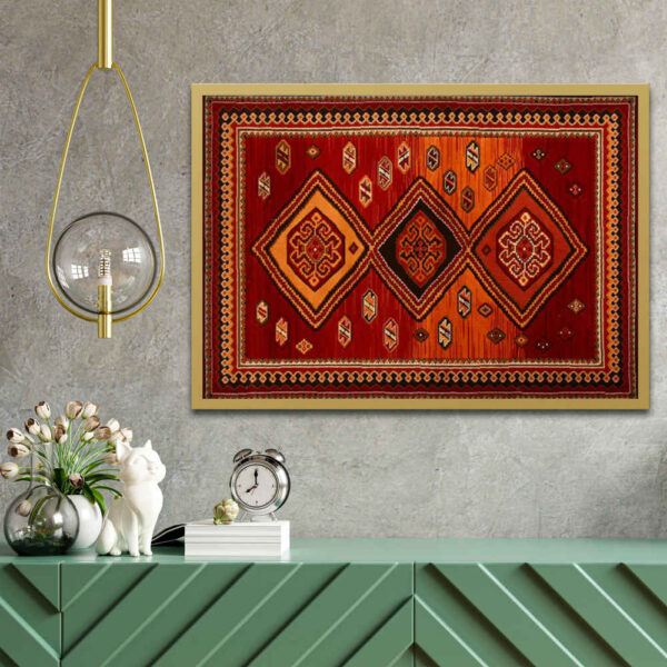 Persian Canvas Art - Printed Farsh Irani
