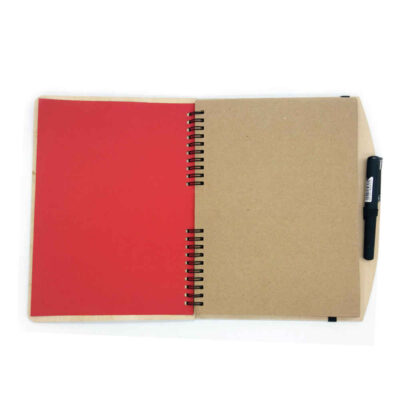 Persian Wooden Notebook – Hich Design, Minimalist Wood Cover