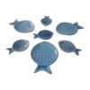 Pottery Haftseen Set Dishes suitable for Nowruz Celebration Fish