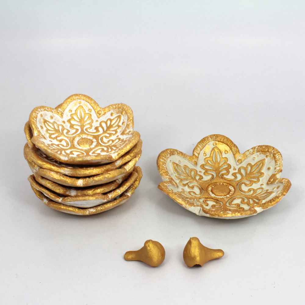 Pottery Haftseen Set Dishes suitable for Nowruz Celebration Nakhl