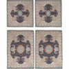 Persian Bedspread Set – Oriental Style Double Size with Termeh Fabric – Toranj