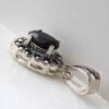 Persian Silver Pendant Classic Style with Agate Gemstone Laya