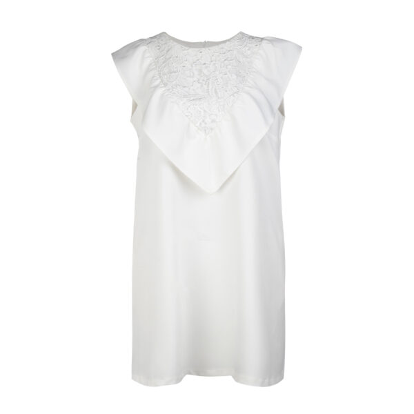 Women's Fashion Sleeveless Dress with Round Neckline Suitable for Summer Model Darya