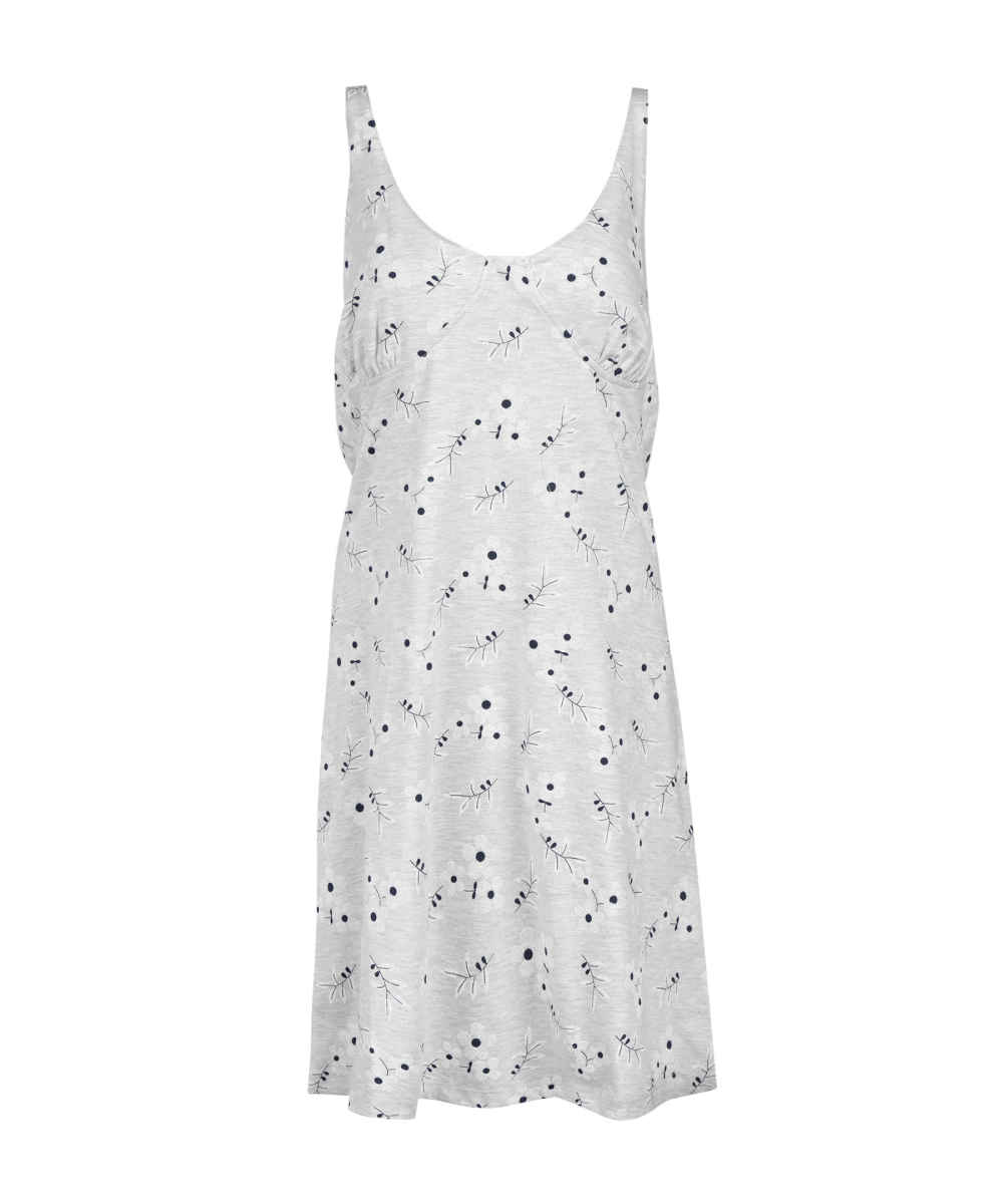 Women’s Fashion Dress – Sleepwear without Sleeve Model Flower