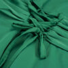Women's Fashion Dress - Long Sleeves in Green Model Taranom