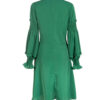 Women's Fashion Dress - Long Sleeves in Green Model Taranom