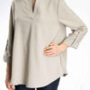 Women's Fashion Long Sleeve Blouse Model Rasta