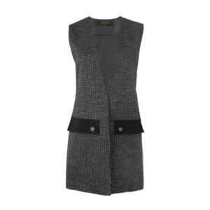 Women's Fashion Sleeveless Blazer Model Gandom