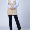 Women's Fashion Sleeveless Blazer Model Mehrsa