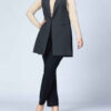Women's Fashion Sleeveless Blazer Model Mehrsa