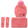 Women's Knitted Hat and Scarf Set Model Kiana